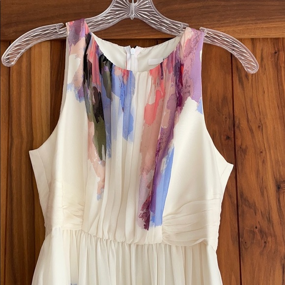 Tibi Aurora Silk Midi Dress - Picture 4 of 8